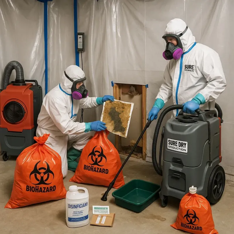 Contaminated Water Handling Protocols process in Black Mountain, NC
